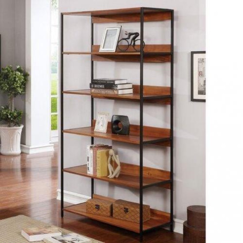 Стелаж для зберігання в стилі Loft Чорний NS-1836 1830x800x400 мм