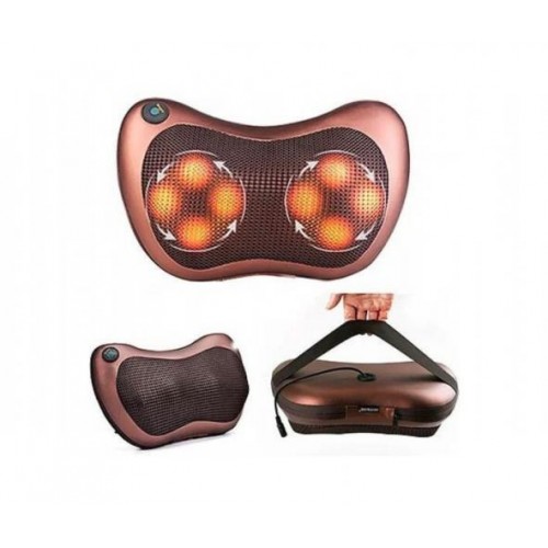 Масажна подушка для дому та машини масажер Massage Pillow 8 роликів (1756375287) Масажна подушка для дому та машини масажер Massage Pillow 8 роликів (1756375287)