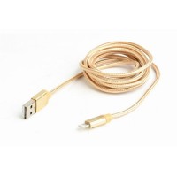 Кабель Cablexpert USB 2.0 - Lightning, 1.8м Золотистий (CCB-mUSB2B-AMLM-6-G)