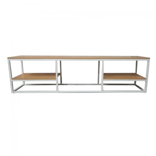 Тумба під телевізор GoodsMetall із металу в стилі Лофт 1800х450х400 Т120 Тумба під телевізор GoodsMetall із металу в стилі Лофт 1800х450х400 Т120