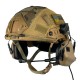 Комплект шолом FAST Team Wendy Helmet NIJ IIIA/навушники Earmor M32H MOD3/кавер L Койот