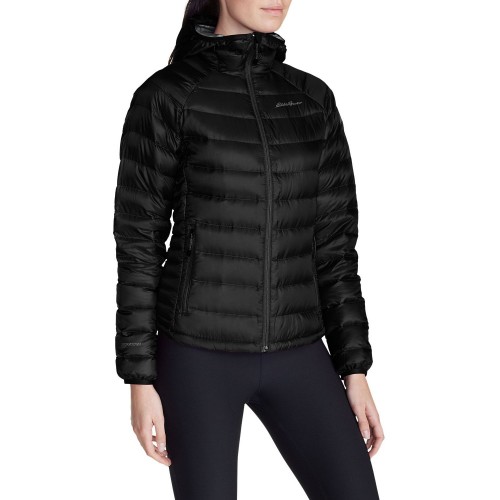 Куртка Eddie Bauer Womens Downlight StormDown Hooded Jacket BLACK XS Чорний (1075BLK-XS) в інтернет супермаркеті PbayMarket!