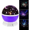 Нічник куля проектор обертається зоряне небо дитячий Star Master Dream QDP01 куля Purple (gr006653)