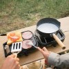 Пальник-гриль газовий подвійний Naturehike NH22RJ003 Зелений (2417854216)