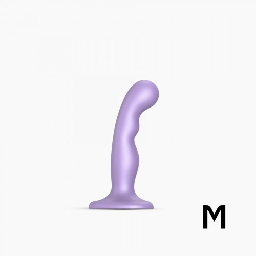 Насадка для страпона Strap-On-Me Dildo Plug P&G Lilas Metallic M в інтернет супермаркеті PbayMarket!