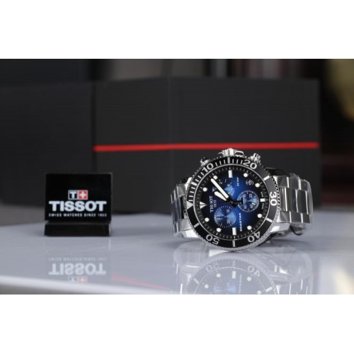 Годинник Tissot Seastar 1000 Quartz Chronograph T120.417.11.041.01 Годинник Tissot Seastar 1000 Quartz Chronograph T120.417.11.041.01