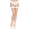 Панчохи у велику сітку Leg Avenue Fence Net Thigh Highs White, one size в інтернет супермаркеті PbayMarket!