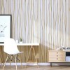 Самоклеюча 3D панель Sticker Wall SW-00001184 Золоті стрічки 700х700х5мм