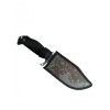 Туристичний ніж для виживання Gorillas BBQ 2-879 27.5 см Чорний (KN1065)