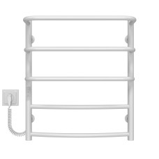 Рушникосушарка електрична Каскад Дуга П5 400х600 Deffi Білий WD03 (C.KD.60.40.5.E.W.L.3)