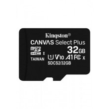 Карта пам'яті MicroSDHC 32GB UHS-I Class 10 Kingston Canvas Select Plus R100MB/s (SDCS2/32GBSP)