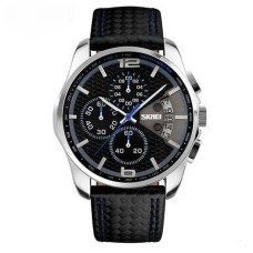 Годинник чоловічий Skmei 9106 Spider blue Black