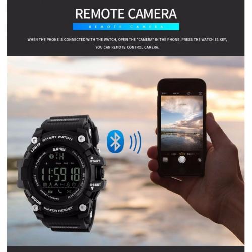 Спортивний годинник з Bluetooth Skmei 1227 Black Спортивний годинник з Bluetooth Skmei 1227 Black