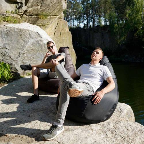 Крісло Мішок Груша Оксфорд 300 120х85 Студія Комфорту Стандарт коричневий Крісло Мішок Груша Оксфорд 300 120х85 Студія Комфорту Стандарт коричневий