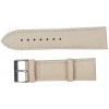 Ремінець для годинника зі шкіри Mykhail Ikhtyar 24 мм Бежевий (S002-024s beige)