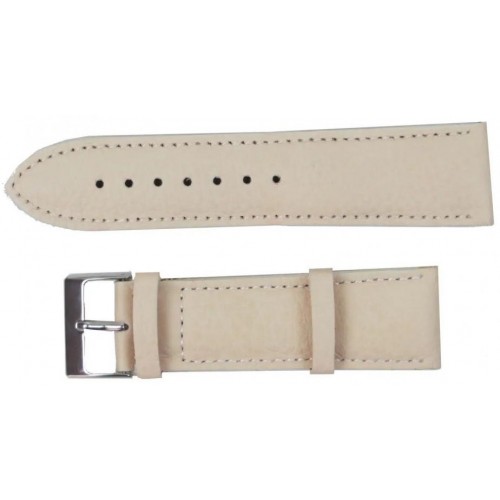 Ремінець для годинника зі шкіри Mykhail Ikhtyar 24 мм Бежевий (S002-024s beige) Ремінець для годинника зі шкіри Mykhail Ikhtyar 24 мм Бежевий (S002-024s beige)