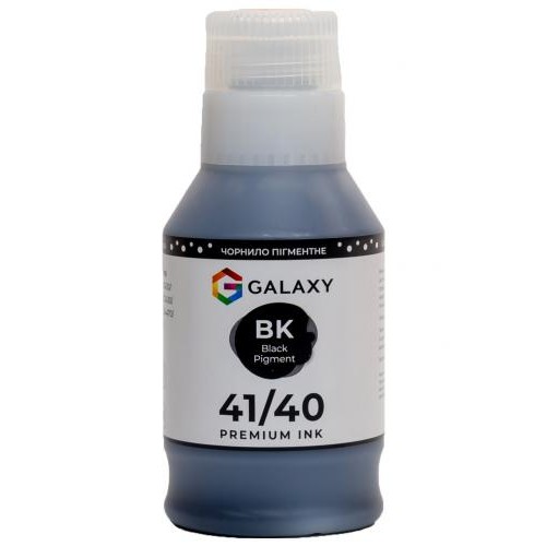 Чорнила Galaxy GI-41/40 Canon 135 мл Black Pigment (10501) Чорнила Galaxy GI-41/40 Canon 135 мл Black Pigment (10501)