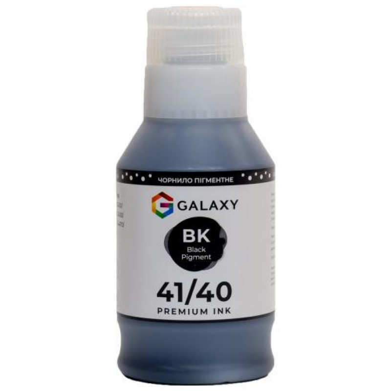 Чорнила Galaxy GI-41/40 Canon 135 мл Black Pigment (10501)