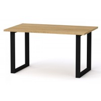 Стіл журнальний Компанит Лофт 1 80х50х42,8 см Дуб сонома