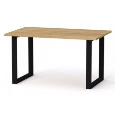 Стіл журнальний Компанит Лофт 1 80х50х42,8 см Дуб сонома