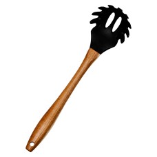 Ложка для спагетті YIWU SKit 30х7, 5 см Чорно-коричневий (HP-8-57)