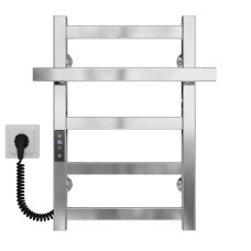 Рушникосушарка електрична Nicolе П5 400х500 Deffi Хром JD04 (A.NI.50.40.5.E.C.L.2)