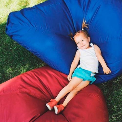 Крісло Мішок Груша Оксфорд 150х100 Студія Комфорту Великий червоний Крісло Мішок Груша Оксфорд 150х100 Студія Комфорту Великий червоний