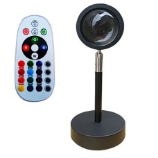 Проекційна настільна LED лампа RIAS Sunset Lamp R116 16в1 USB з пультом (3_01496)