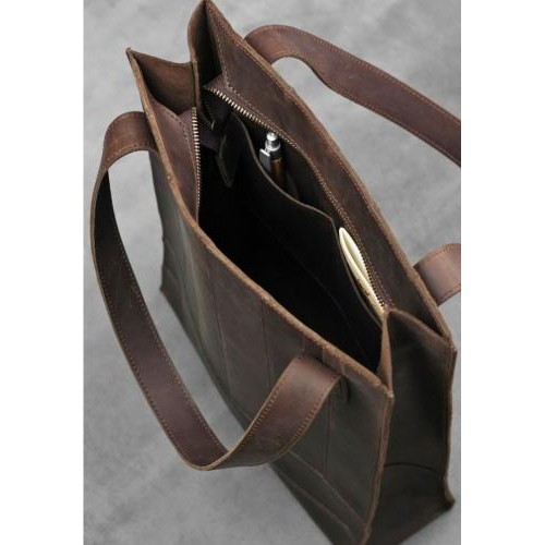 Сумка шопер BlankNote Бетсі Темно-коричневий (BN-BAG-10-o)