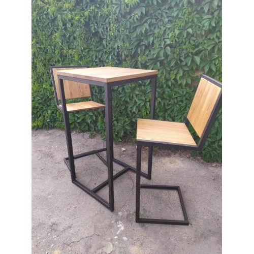 Барний стілець GoodsMetall у стилі ЛОФТ 750х350х350 мм БС243 Барний стілець GoodsMetall у стилі ЛОФТ 750х350х350 мм БС243