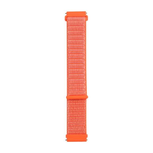 Ремінець BeWatch 22мм нейлоновий липучка для смарт годинник універсальний Помаранчевий (1021307) Ремінець BeWatch 22мм нейлоновий липучка для смарт годинник універсальний Помаранчевий (1021307)