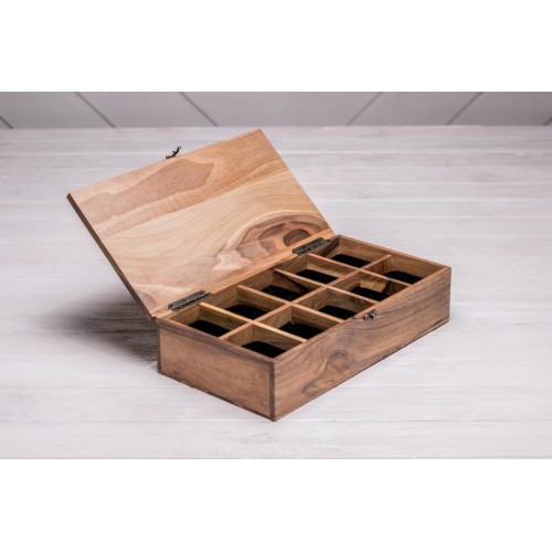 Органайзер для зберігання годинників ecoWalnut 8.2х34.2х18 см Органайзер для зберігання годинників ecoWalnut 8.2х34.2х18 см