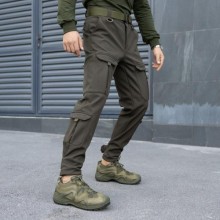 Штани карго чоловічі Pobedov Hardy 324578 M Хакі (00000005634)