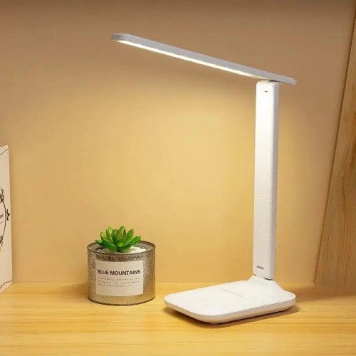 Настільна лампа Light LED L02 сенсорне керування з акумулятором 3 режими світла USB 5 V 10 W 6000 K Білий (SH0000137)