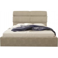 Ліжко BNB Mary Rose Comfort 120 х 190 см Simple З підйомним механізмом та нішою для білизни Мокко