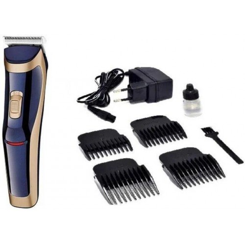 Машинка для стрижки волосся Gemei GM-6005 акумуляторна 3W Blue (3_02307)