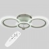 Стельова LED люстра Sunlight W8067/2+1 Білий