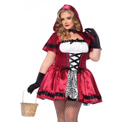 Костюм червоної шапочки Leg Avenue Gothic Red Riding Hood 3X-4X в інтернет супермаркеті PbayMarket!