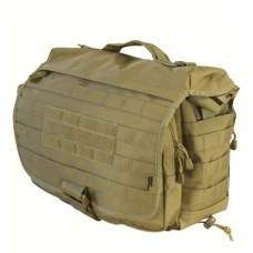 Сумка плечова Kombat Operators Grab Tactical 25 л 28x40x22 см Койот (1810354772)