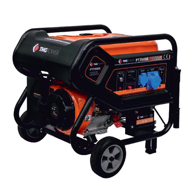 Бензиновый генератор TMG Power GG7500E максимальная мощность 6.5 кВт