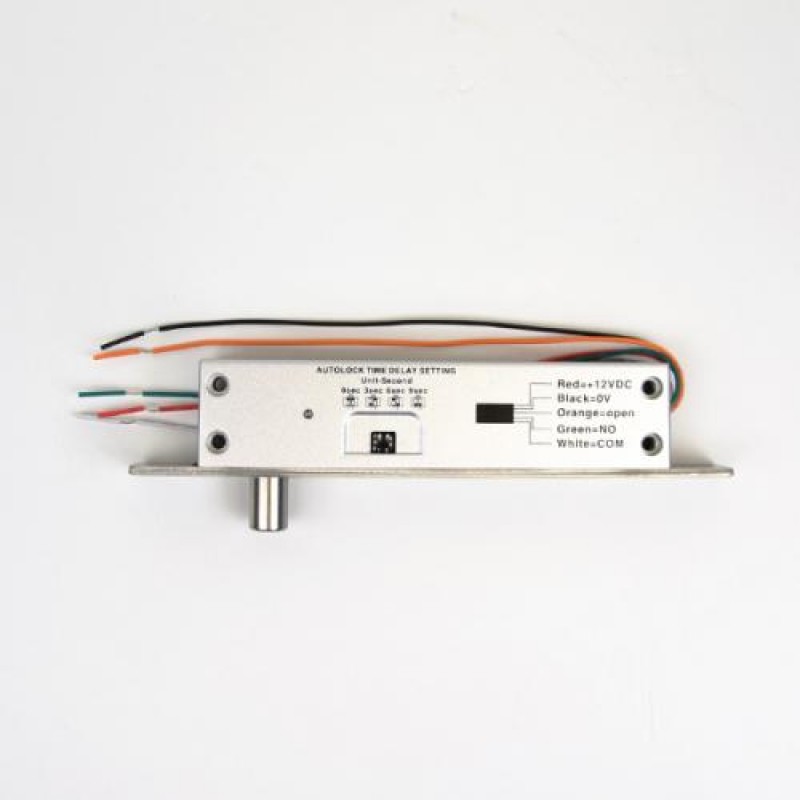 Замок ригельний YB-500B(LED) врізний для системи контролю доступу