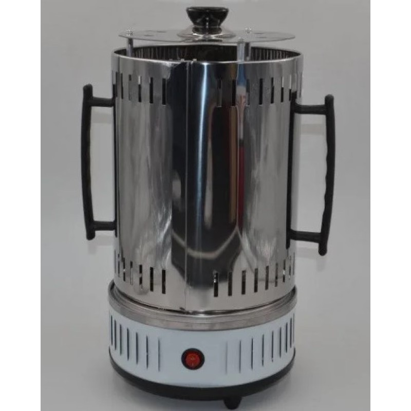 Електрошашличниця вертикальна Domotec BBQ MS-7782 нержавіюча сталь