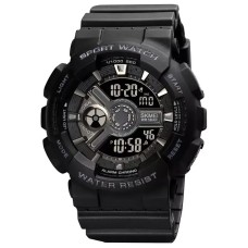 Чоловічий спортивний годинник Skmei 1828 Чорний