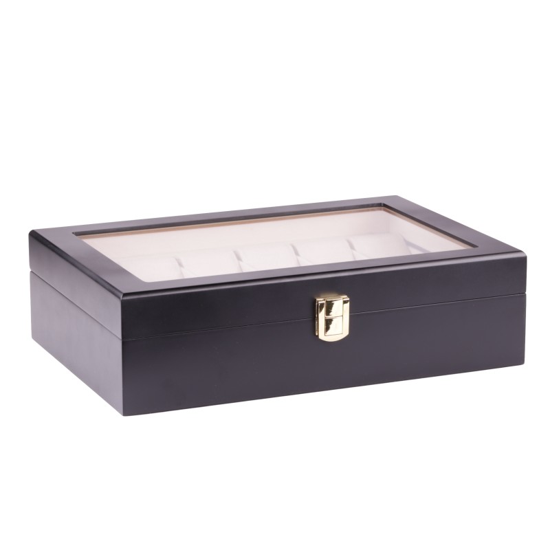 Скринька для зберігання годинників Craft 12WB.MAT.BL Чорний