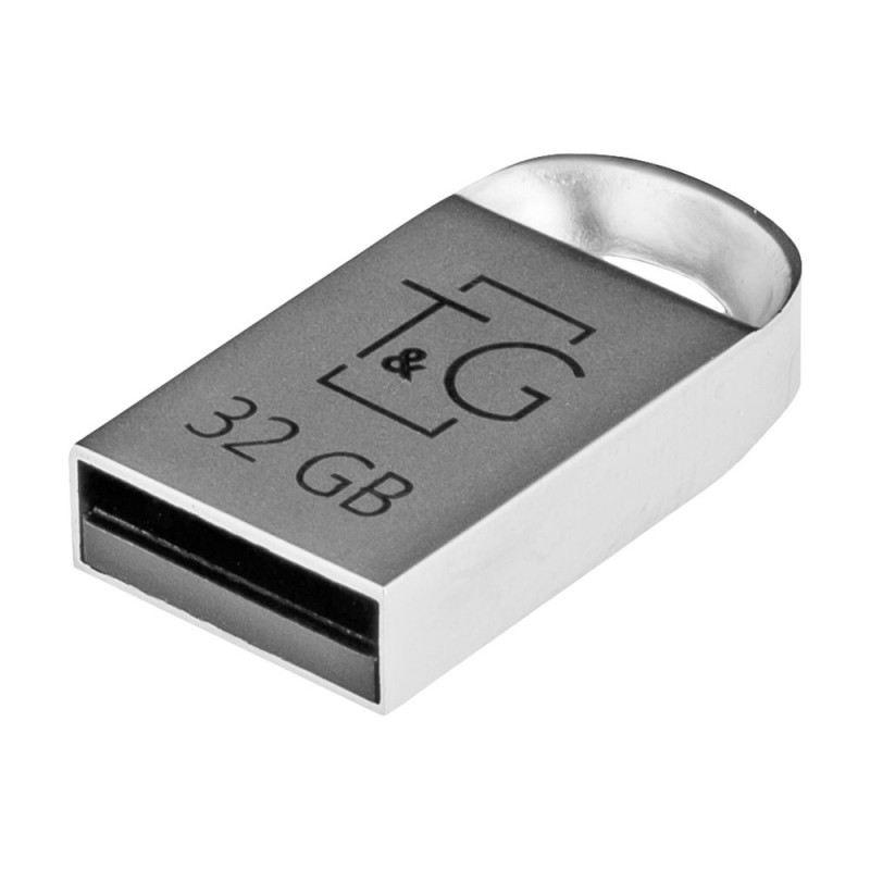 Флеш пам'ять T&G USB 2.0 32GB Metal 107 Steel