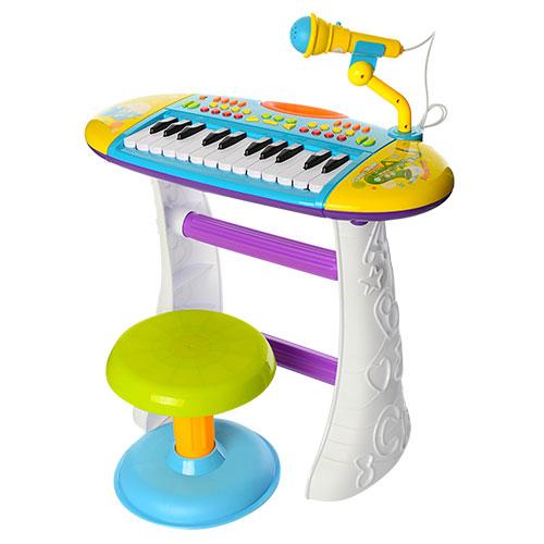 Музичний інструмент Синтезатор Limo Toy BB383BD Синій (SK00099) в інтернет супермаркеті PbayMarket!