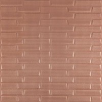 Самоклеюча декоративна 3D панель Sticker Wall SW-00001715 Кладка кави з молоком 700x770x5 мм