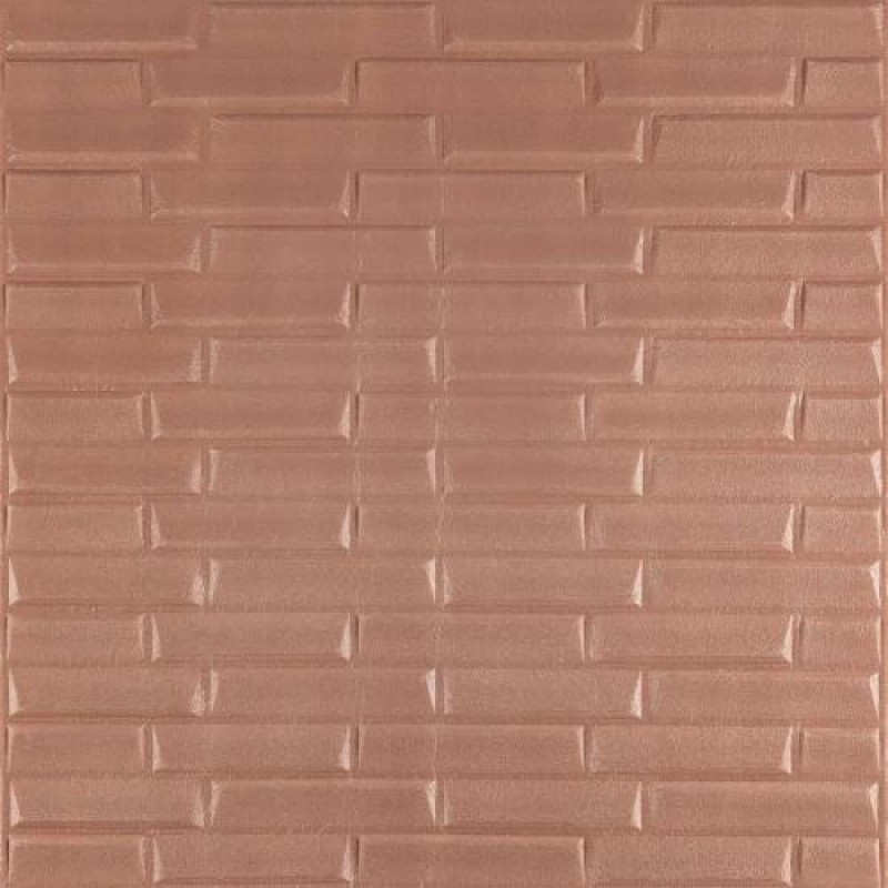 Самоклеюча декоративна 3D панель Sticker Wall SW-00001715 Кладка кави з молоком 700x770x5 мм