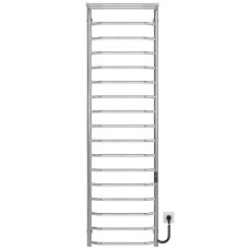 Рушникосушарка електрична Трапеція з полицею П17 500х1800 Deffi Хром JD03 (C.TP.180.50.17.E.C.R.1)