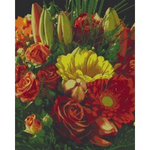 Картина за номерами Art Craft Експресивний букет 40х50 см 13121-AC